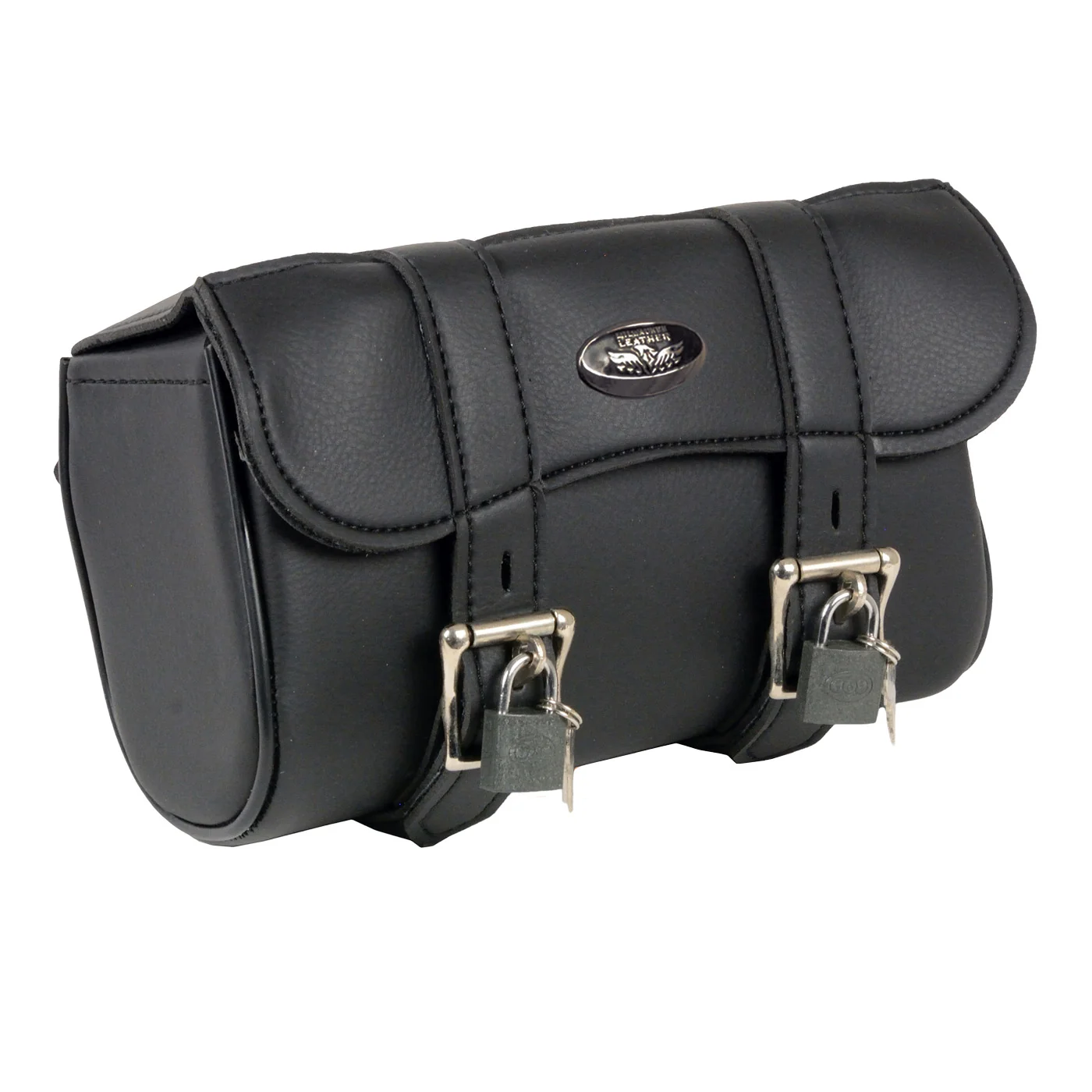 Stylish Milwaukee Performance SH616BAG Black PVC Small Studded Tool Bag with Key Locks Modern