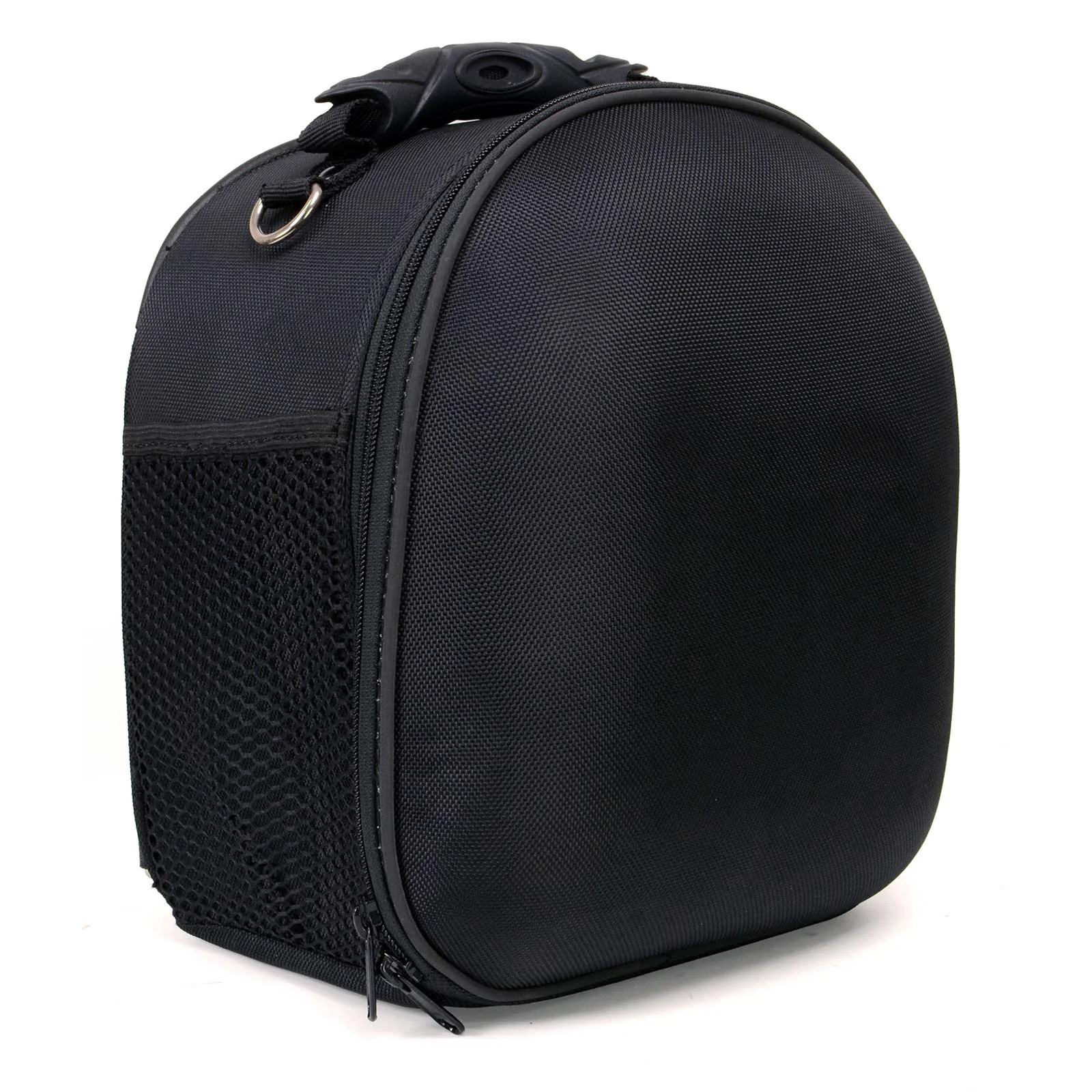 Lightweight Milwaukee Leather SH687 Medium Size Black Textile Motorcycle Helmet Back Pack Sissy Bar Bag Advanced