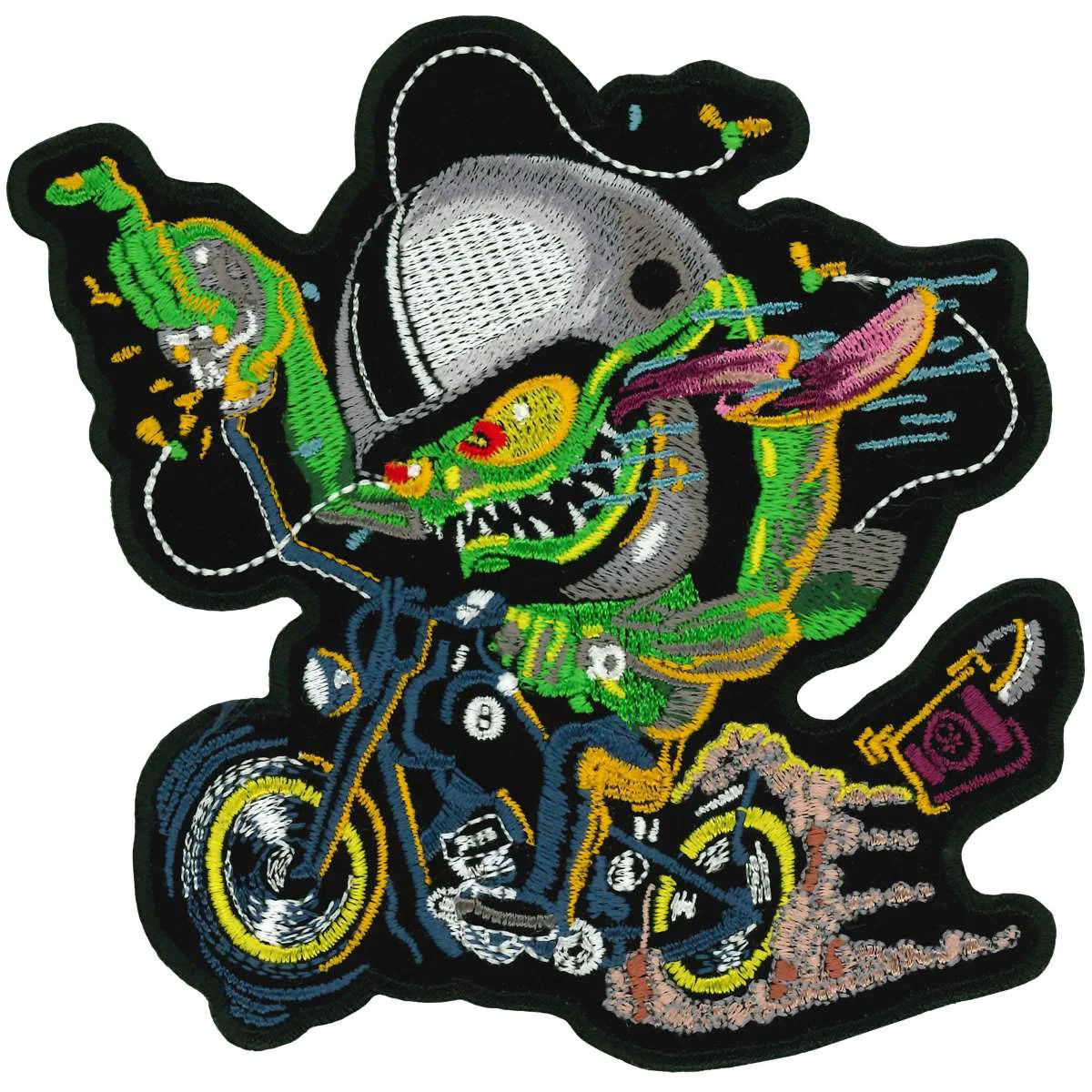 Unique Hot Leathers Bobber Monster Patch PPA5593 Lightweight