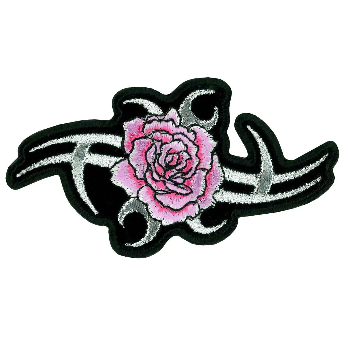 Minimalist Hot Leathers Metallic Tribal Rose Patch PCA5071 Efficient