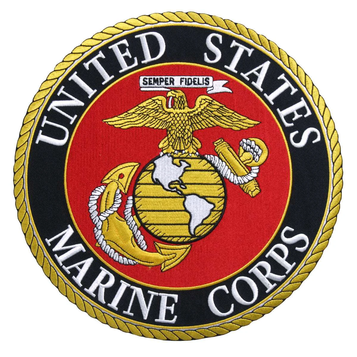 Versatile Hot Leathers 3 x 3 United States Marine Corps Logo Military Patch PPE1130 Reliable