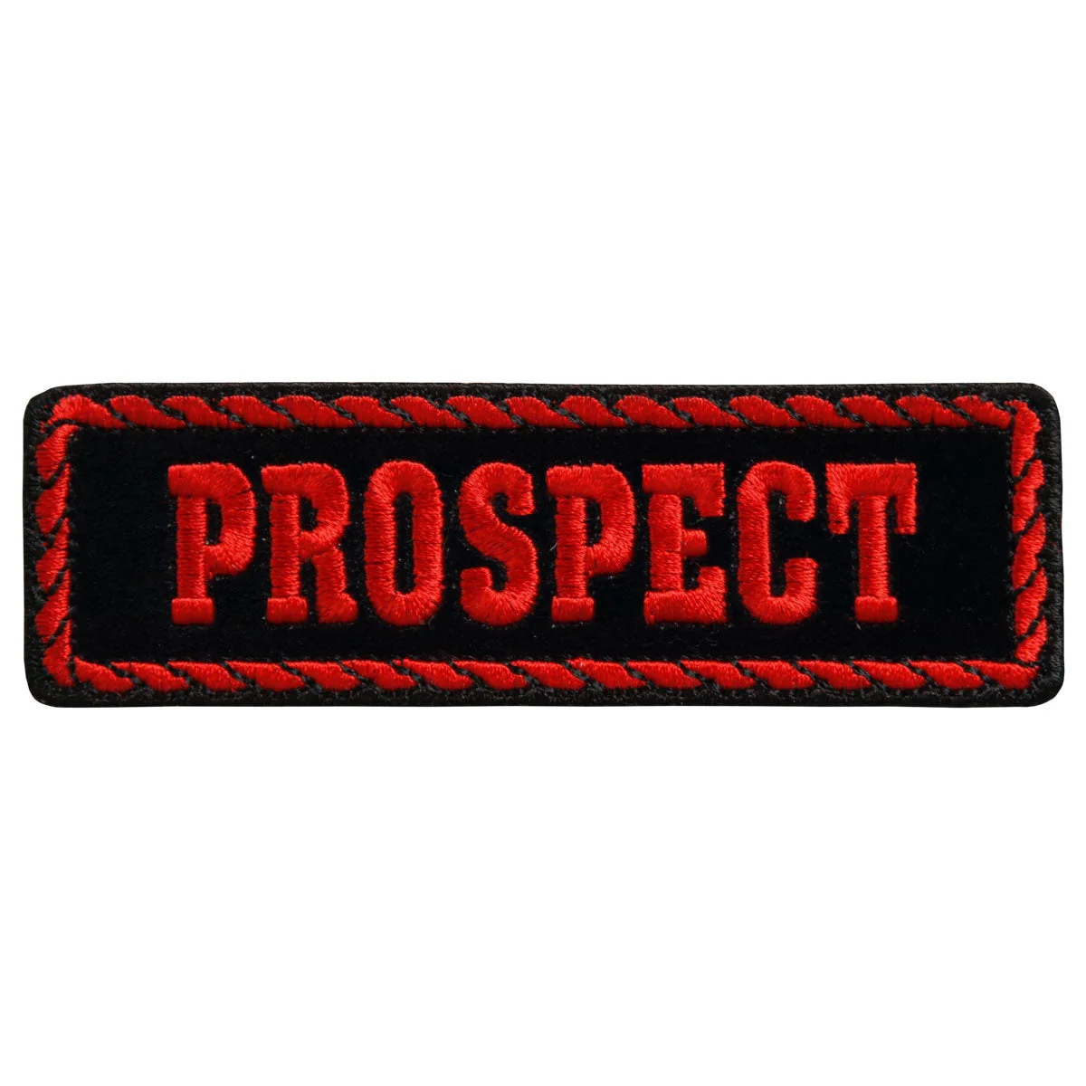 Elegant Hot Leathers Red Officer Prospect 4 x 1 Patch PPD2011 Secure