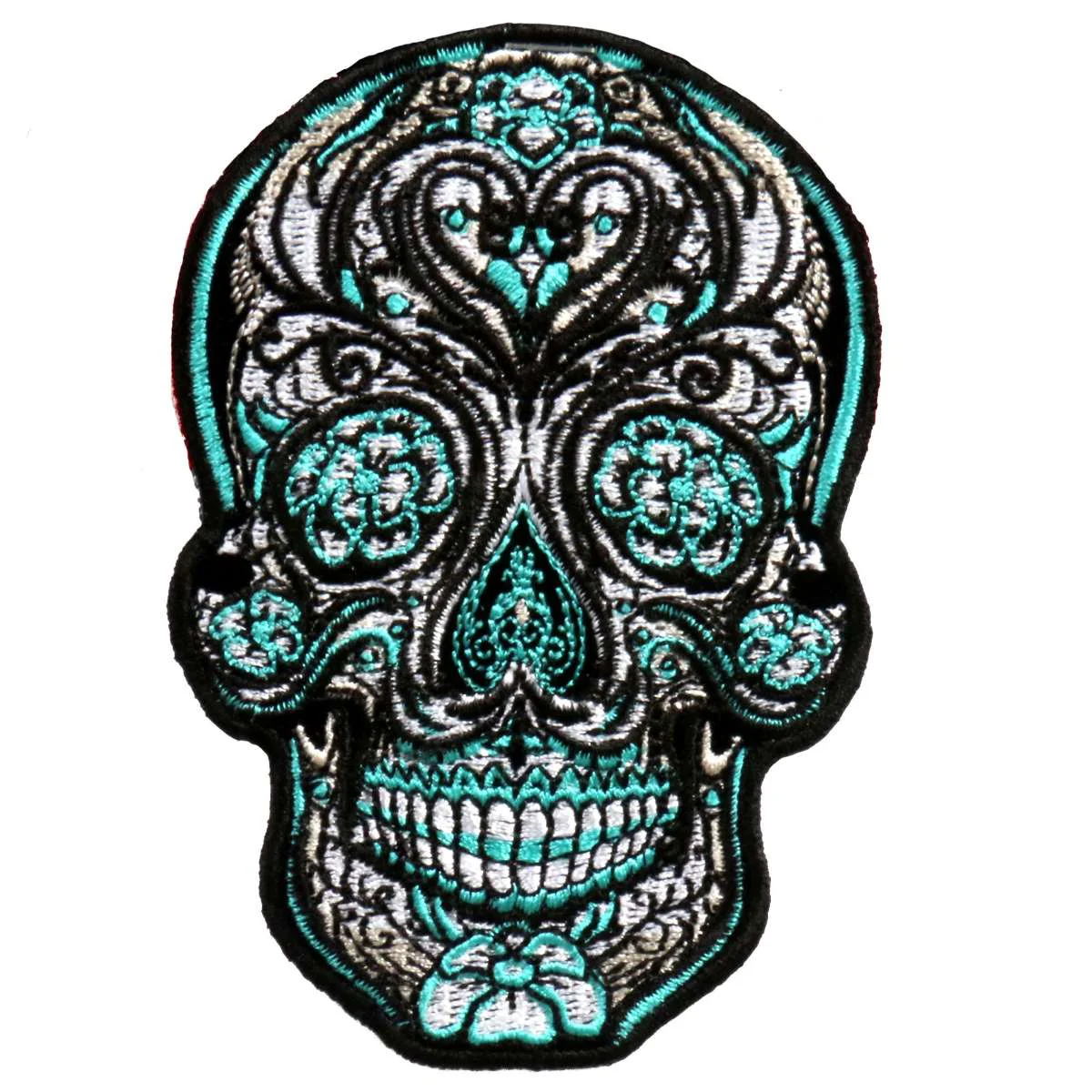 User-Friendly Hot Leathers Antique Sugar Skull 4 Patch PPA9403 First-Class