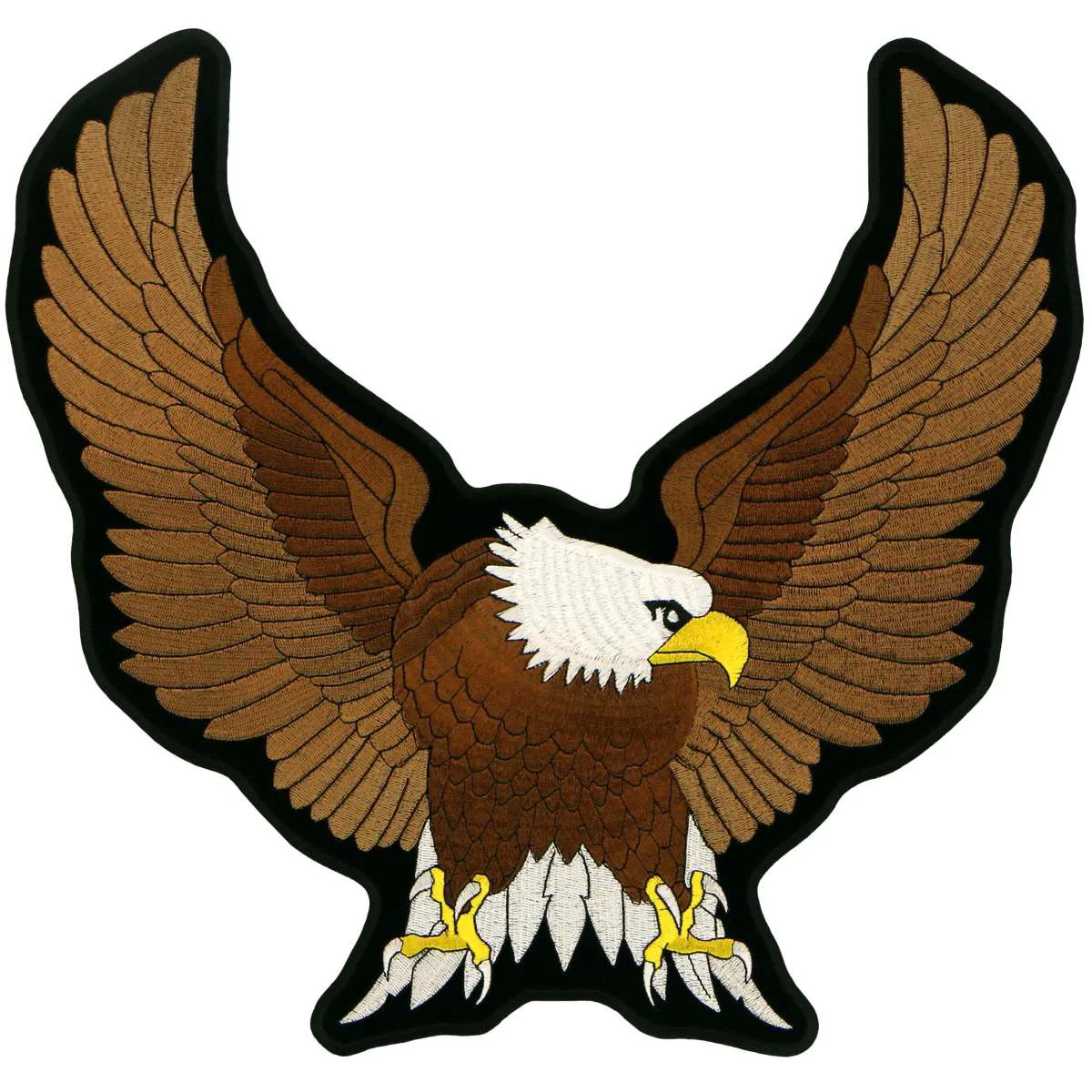 Classic Hot Leathers Upwing Brown Eagle Patch PPA1129 First-Class