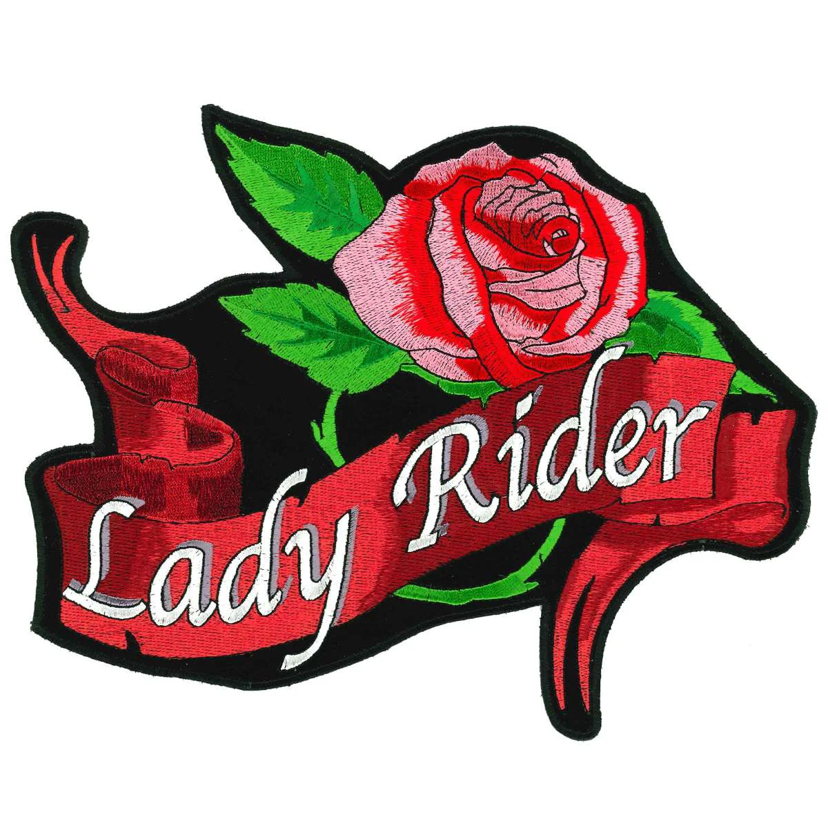 Certified Hot Leathers Lady Rider 9 Patch PPA1017 Consistent