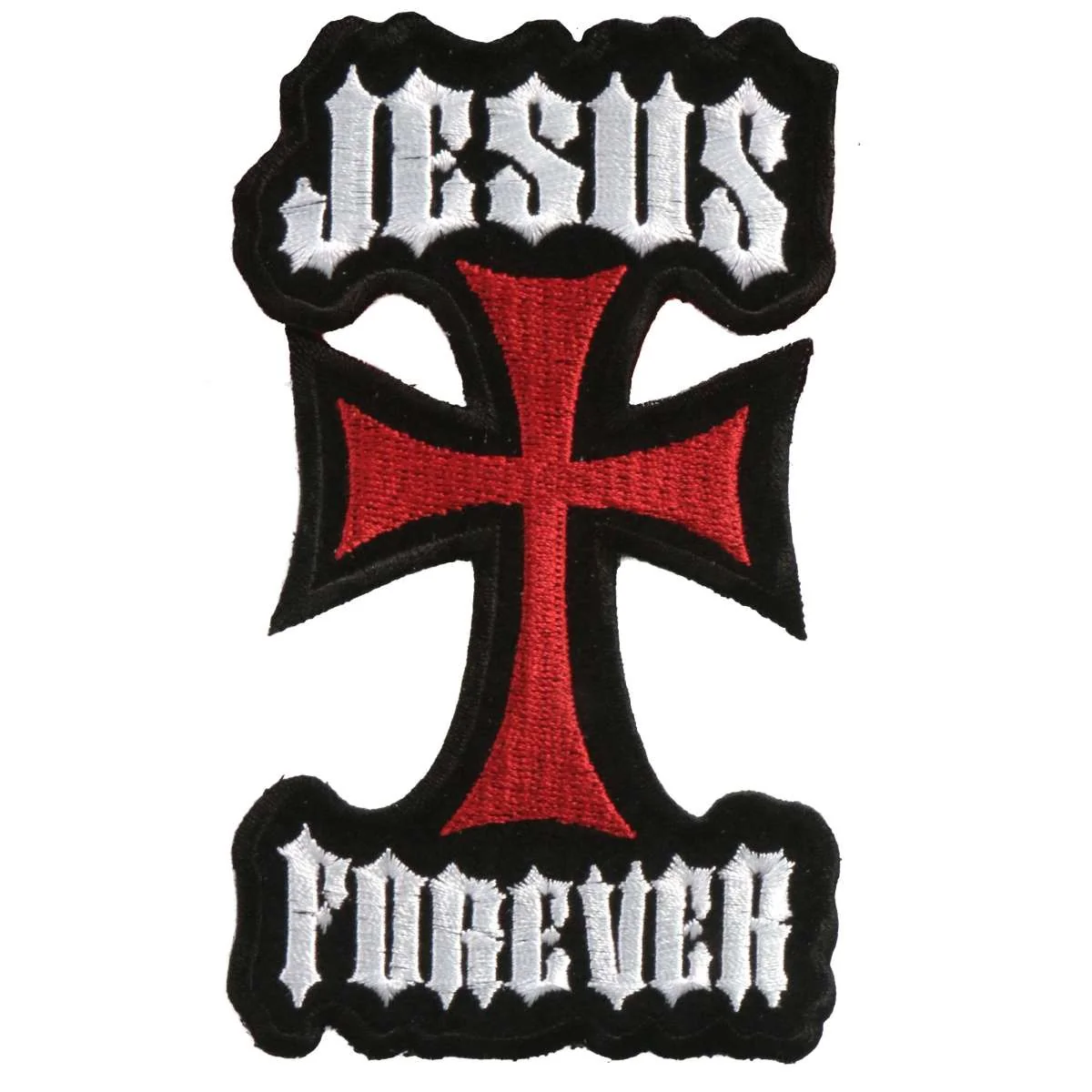 Trendy Hot Leathers 3 x 5 Jesus Patch PPA1703 Healthy