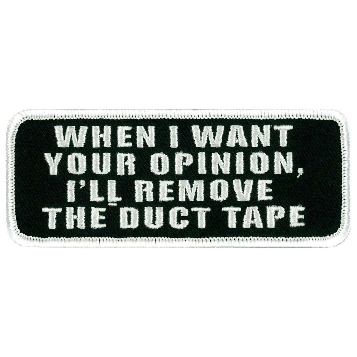 User-Friendly Hot Leathers PPL9175 When I Want your Opinion 4 Patch Exclusive