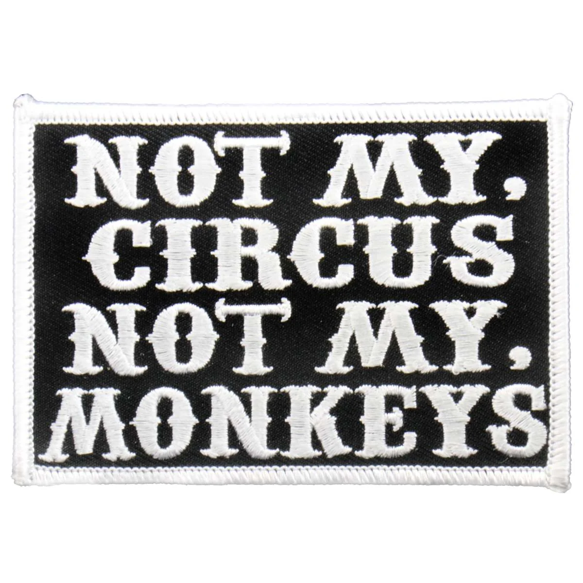 Innovative Hot Leathers PPL9455 Circus Patch Fine Crafted
