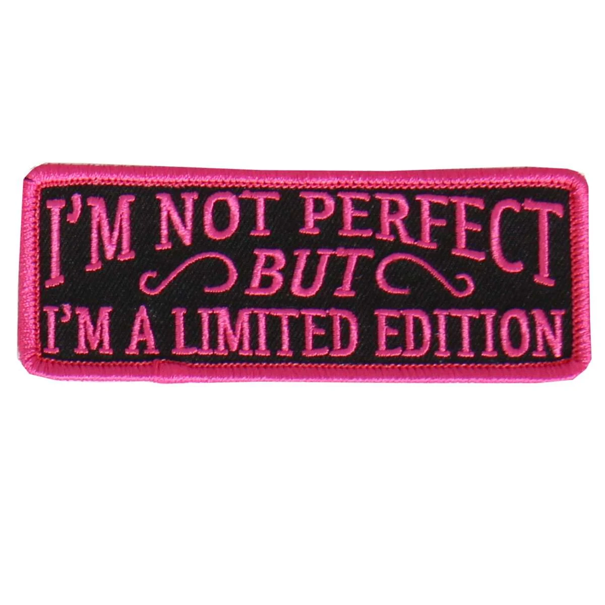 Innovative Hot Leathers Limited Edition Embroidered 4 X2 Patch PPL9473 Flexible