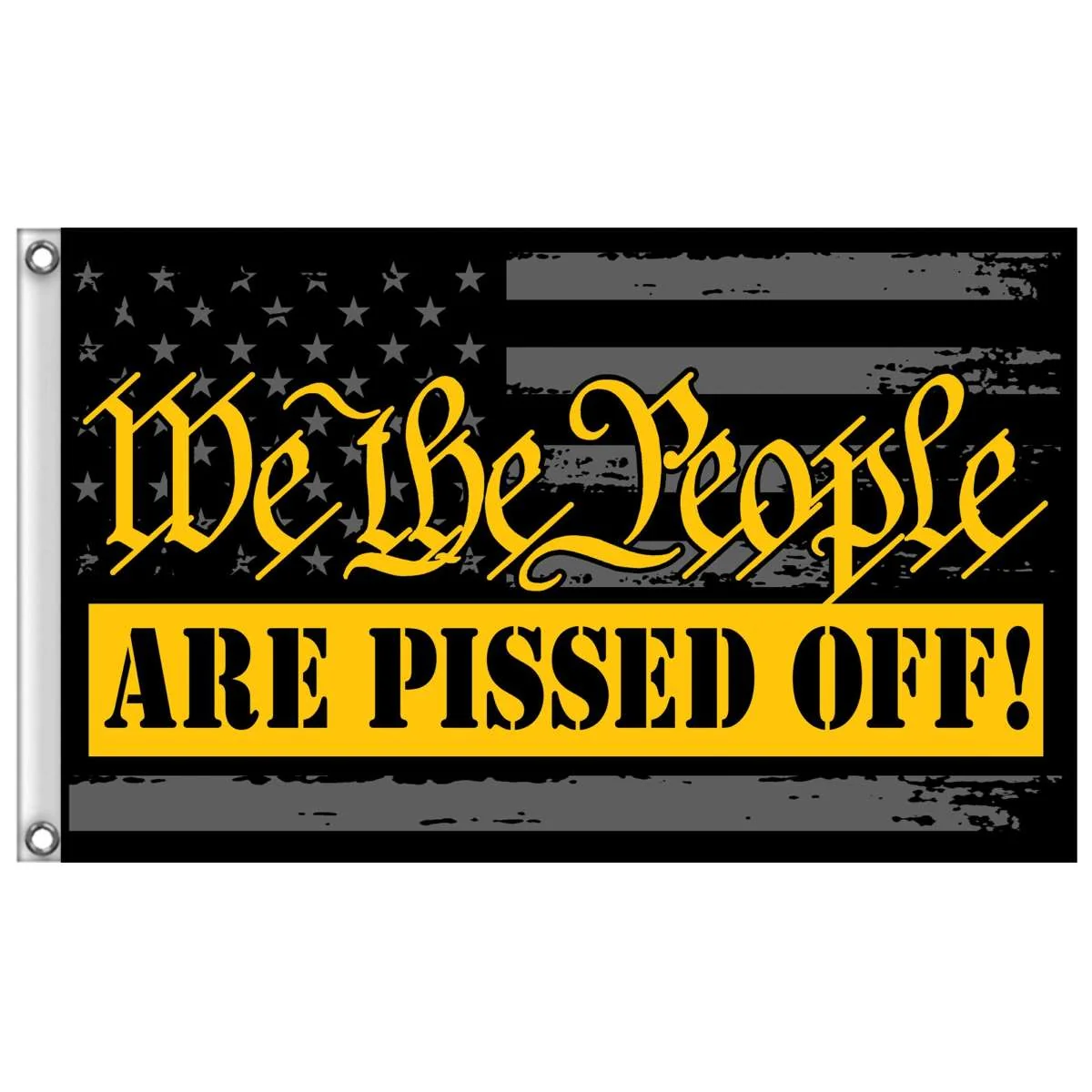 First-Class Hot Leathers We the People Flag FGA1087 Exceptional