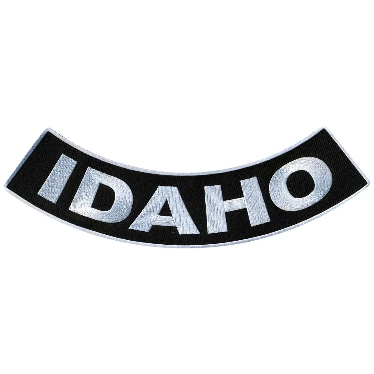 Carefully Designed Hot Leathers Idaho 12 X 3 Bottom Rocker Patch PPM5023 Recyclable