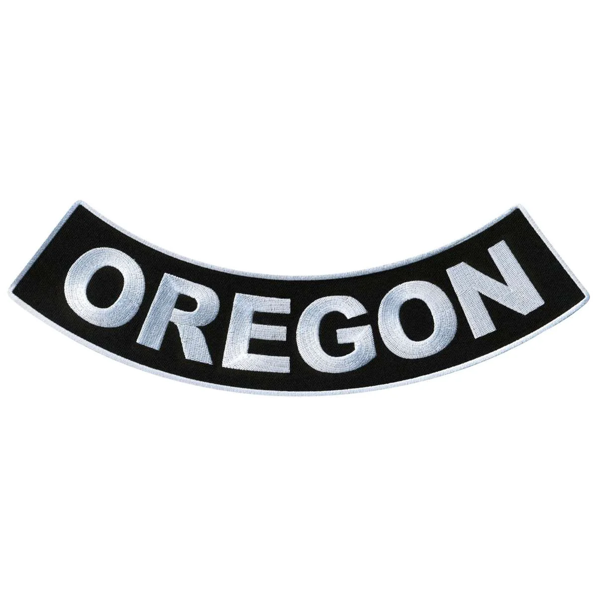 Practical Hot Leathers Oregon 12 X 3 Bottom Rocker Patch PPM5073 Crafted