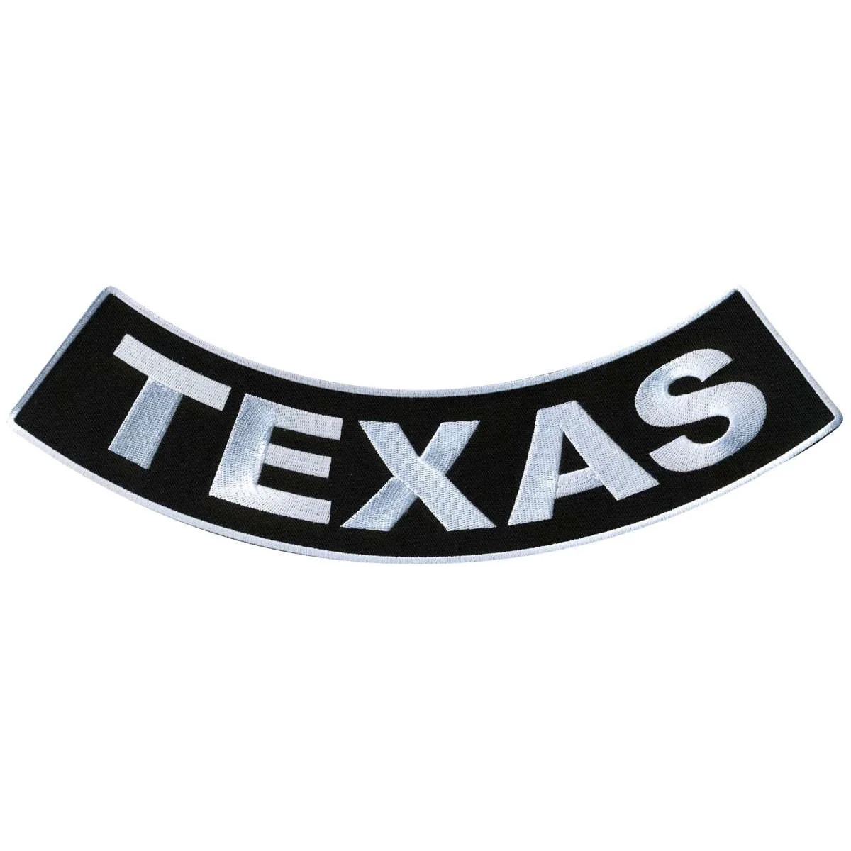 Official Hot Leathers Texas 12 X 3 Bottom Rocker Patch PPM5085 Casual