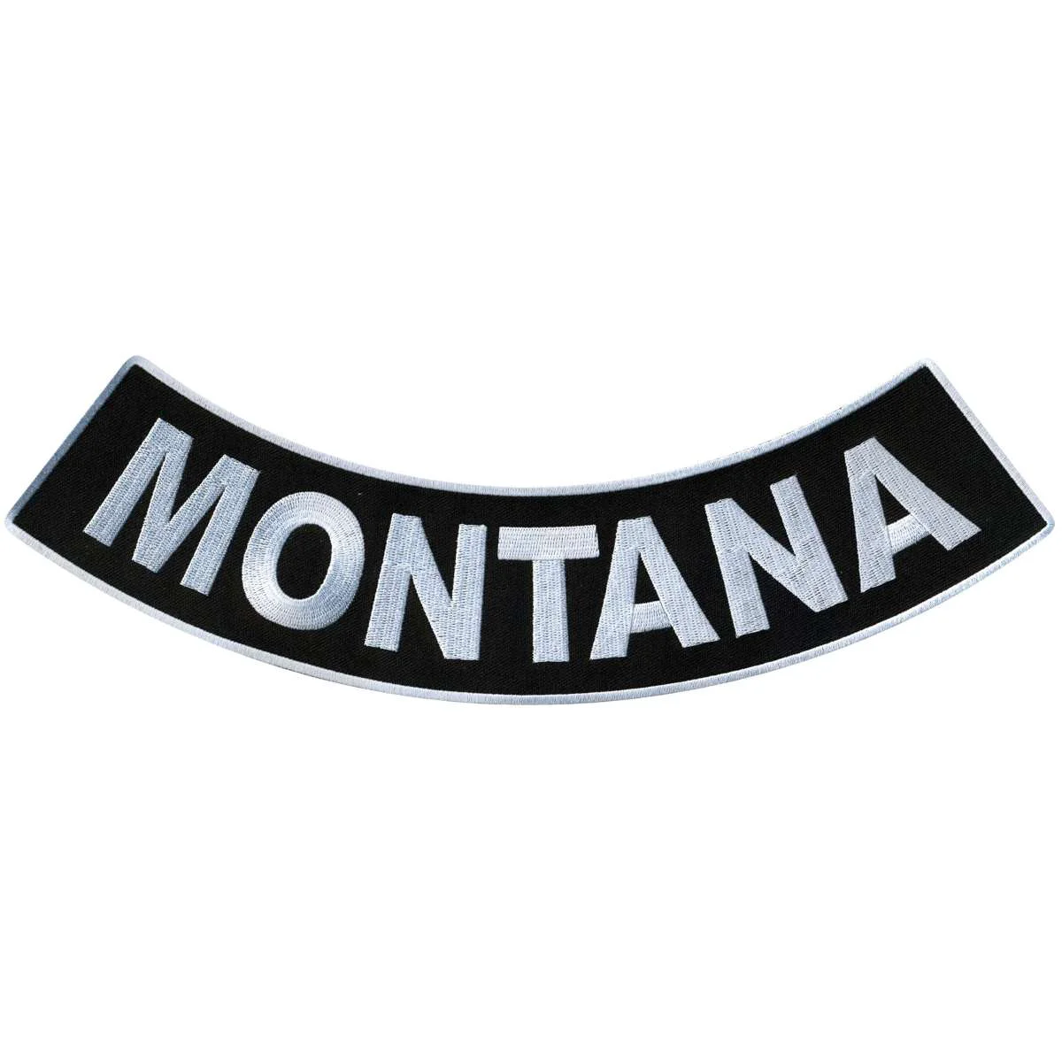 Relaxed Hot Leathers Montana 12 X 3 Bottom Rocker Patch PPM5051 Fine Crafted