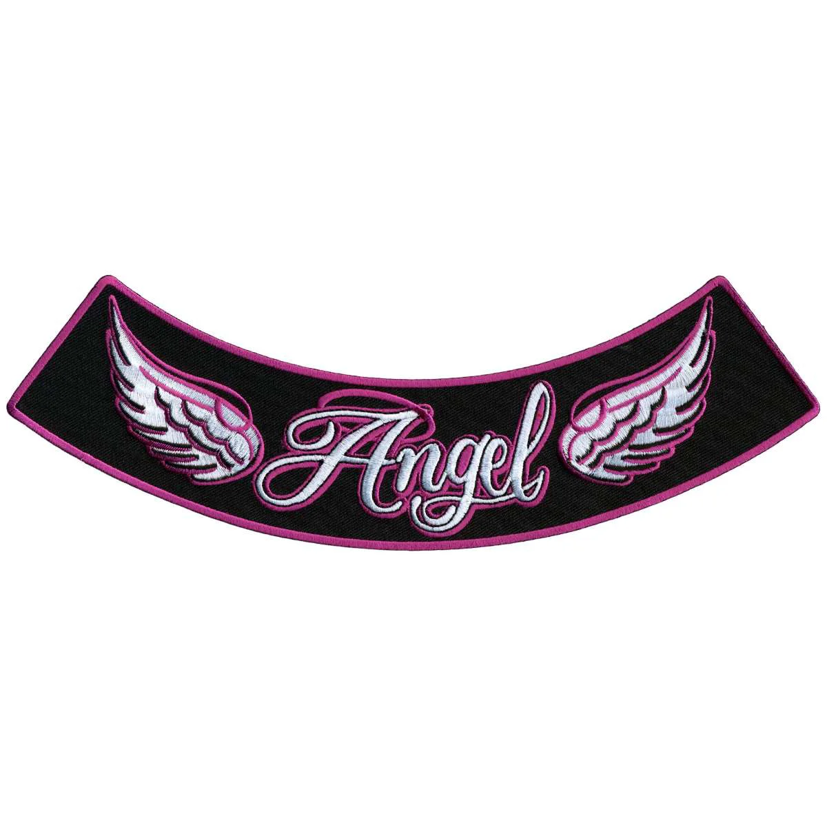 Premium Material Hot Leathers Angel 10 X 2 Bottom Rocker Patch PPM5109 Smart