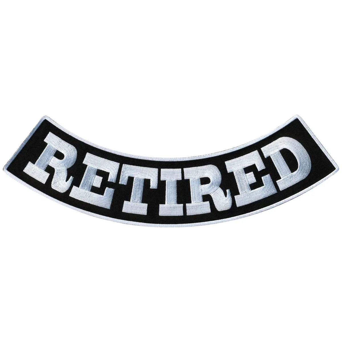 Modern Hot Leathers Retired 12 X 3 Bottom Rocker Patch PPM5175 Crafted