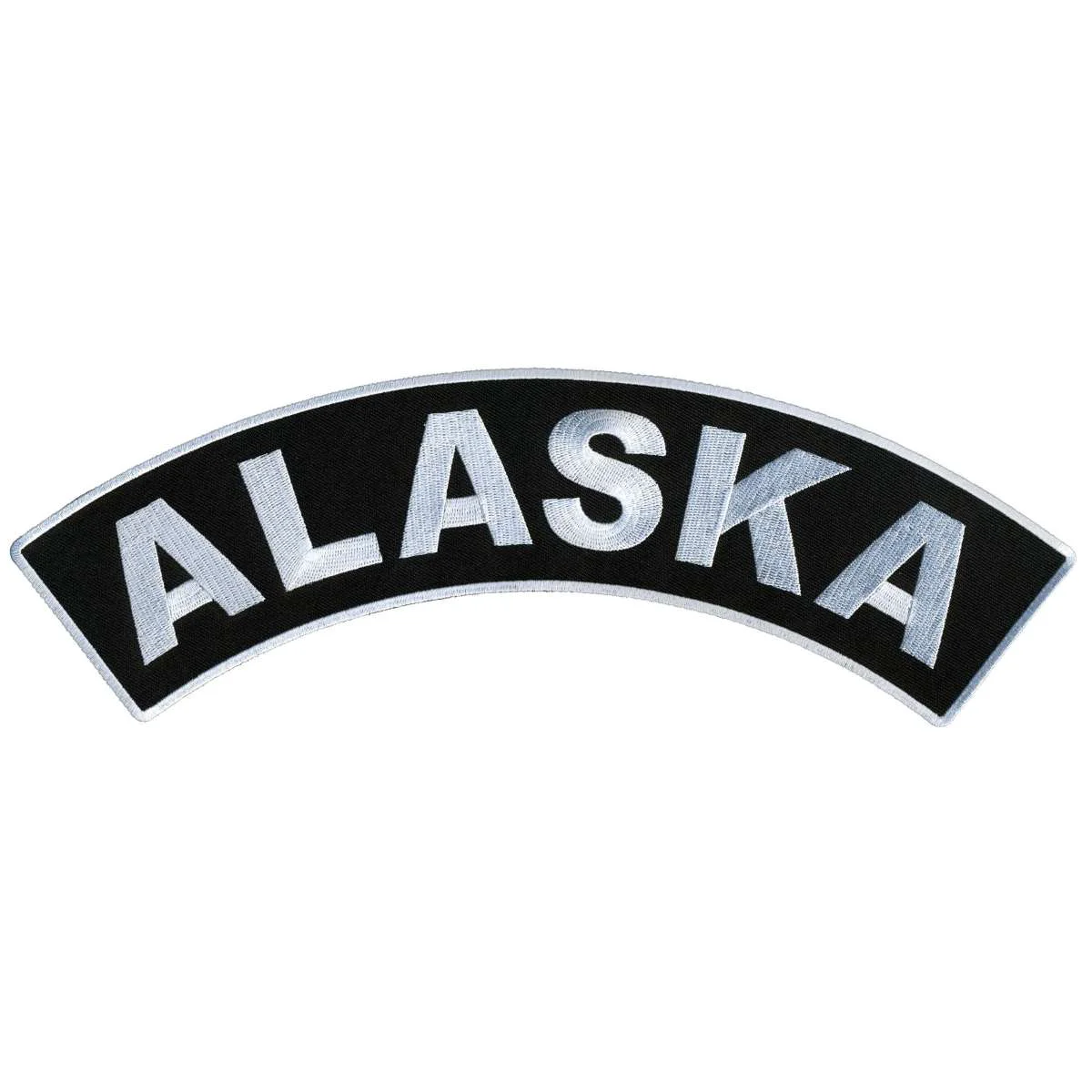 Next-Generation Hot Leathers Alaska 12 X 3 Top Rocker Patch PPM4003 Elite