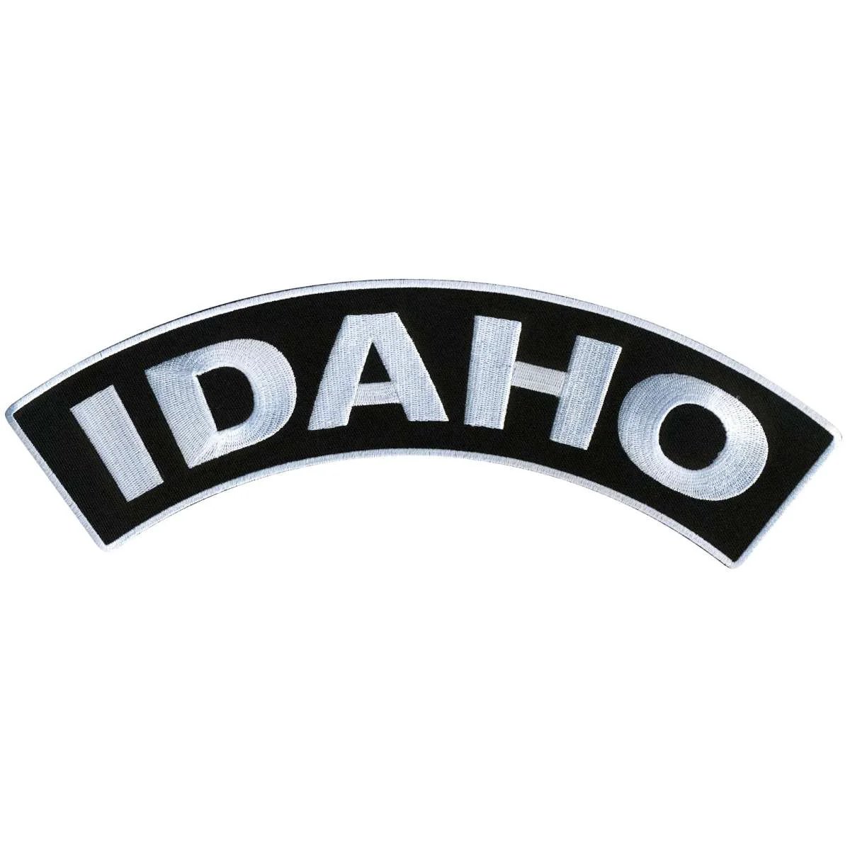 Dependable Hot Leathers Idaho 12 X 3 Top Rocker Patch PPM4023 Selected