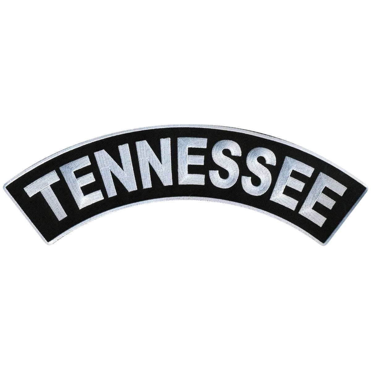 Elegant Hot Leathers Tennessee 12 X 3 Top Rocker Patch PPM4083 Sophisticated
