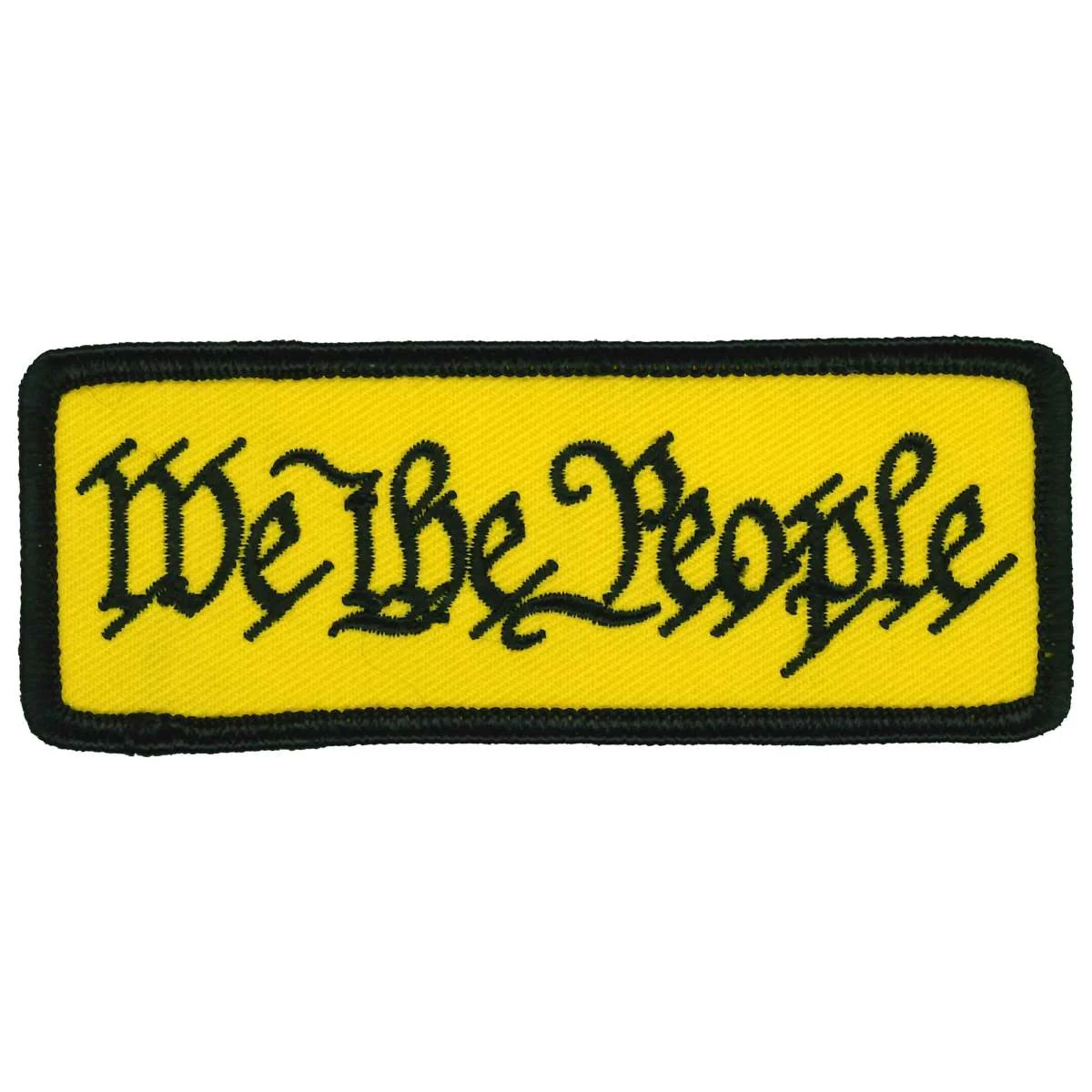 Organic Hot Leathers We the People 4 X 2 Patch PPL9902 Convenient