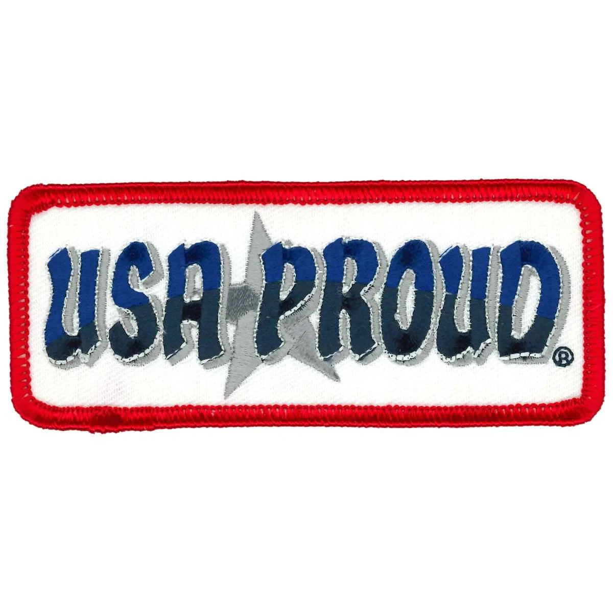 World-Class Hot Leathers USA Proud 4 X 2 Patch PPL9900 Lightweight