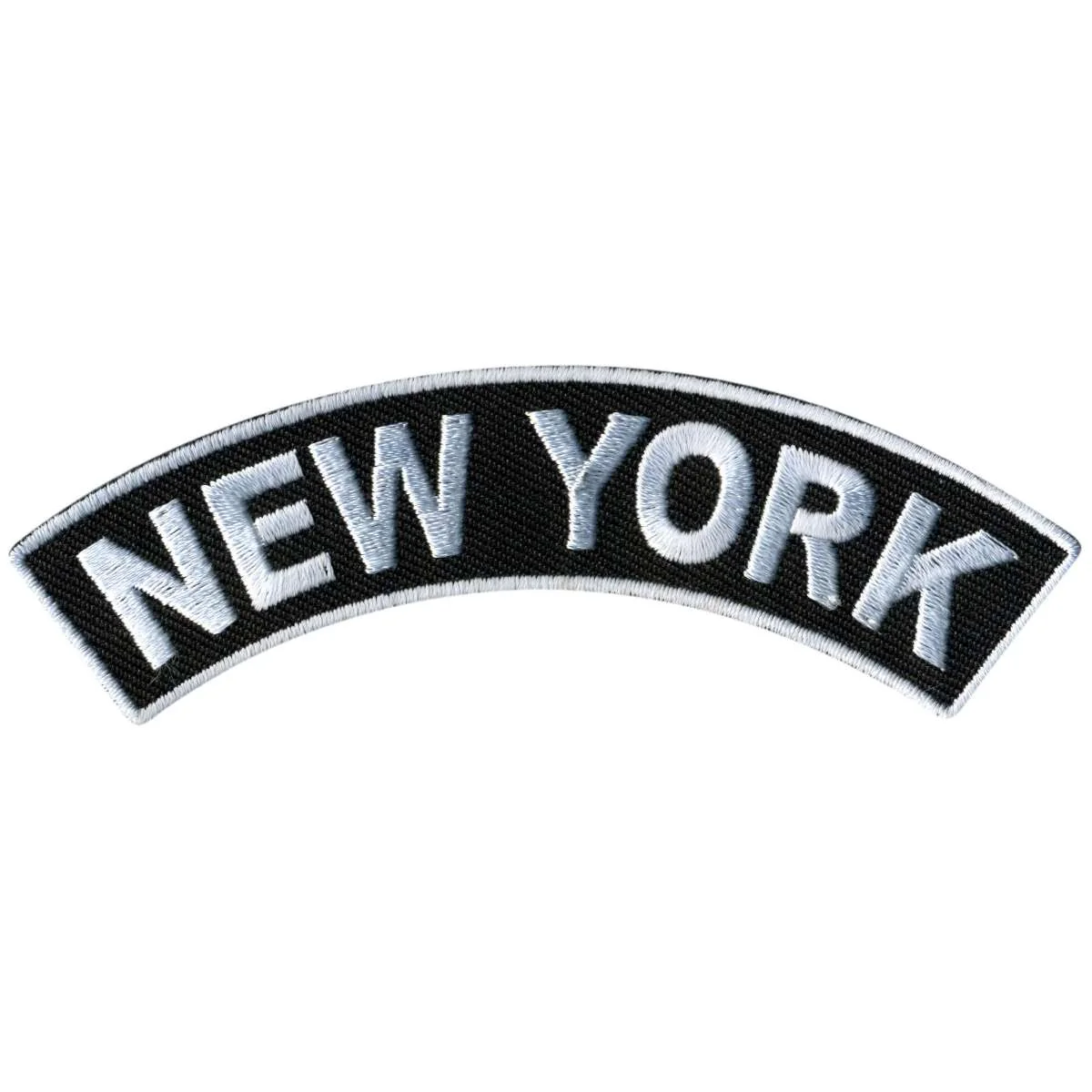 Elegant Hot Leathers New York 4 X 1 Top Rocker Patch PPM4064 Eco-Friendly