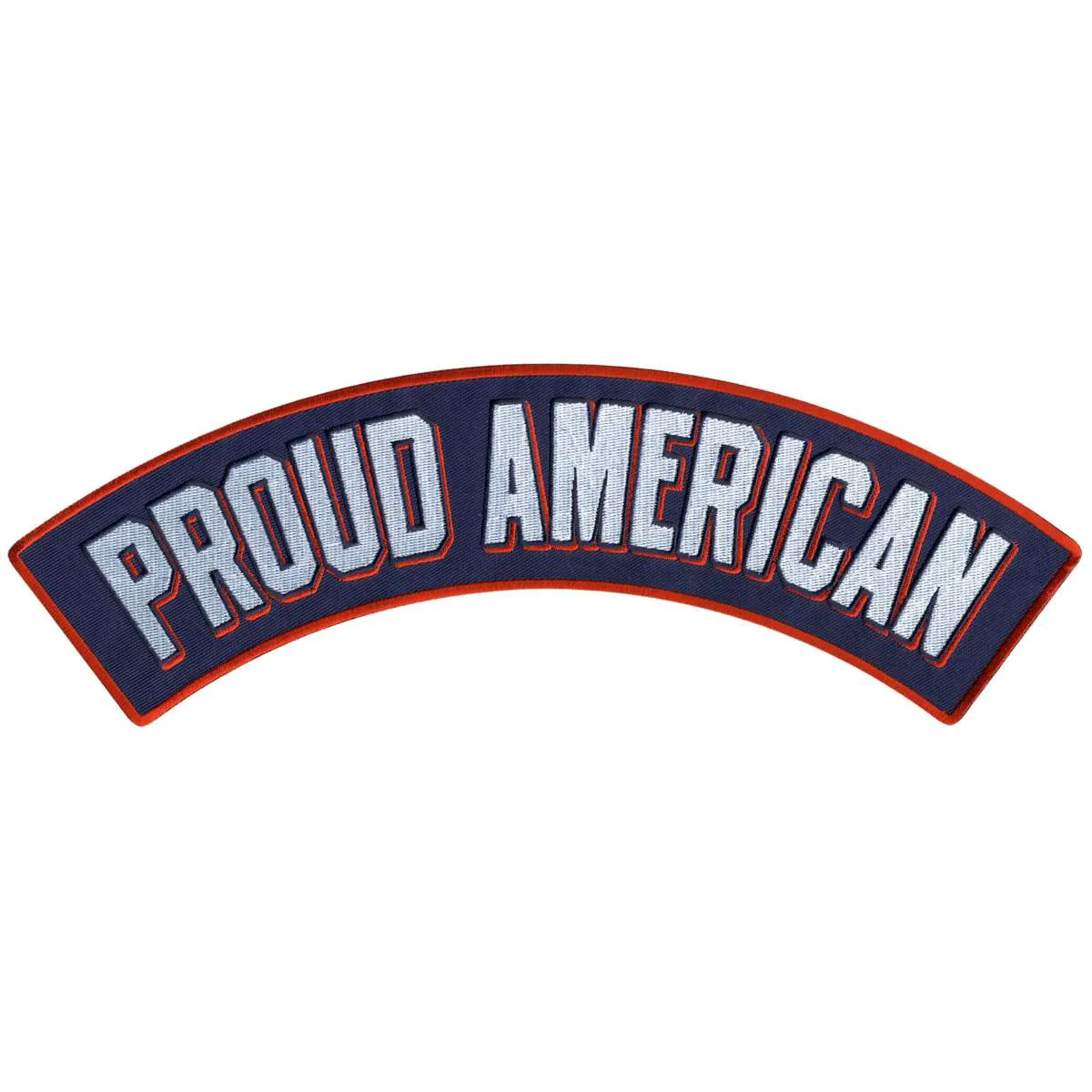Recyclable Hot Leathers Proud American 12 X 3 Top Rocker Patch PPM4179 Excellent