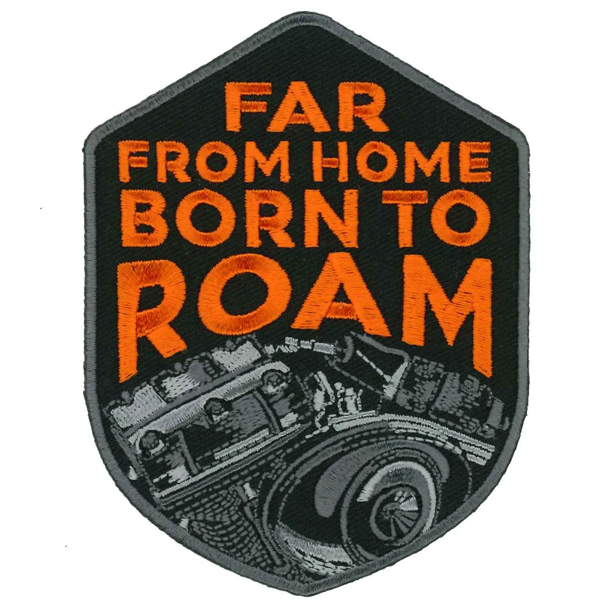 Artisan Hot Leathers Far From Home 3 X 4 Patch PPL9986 Innovative