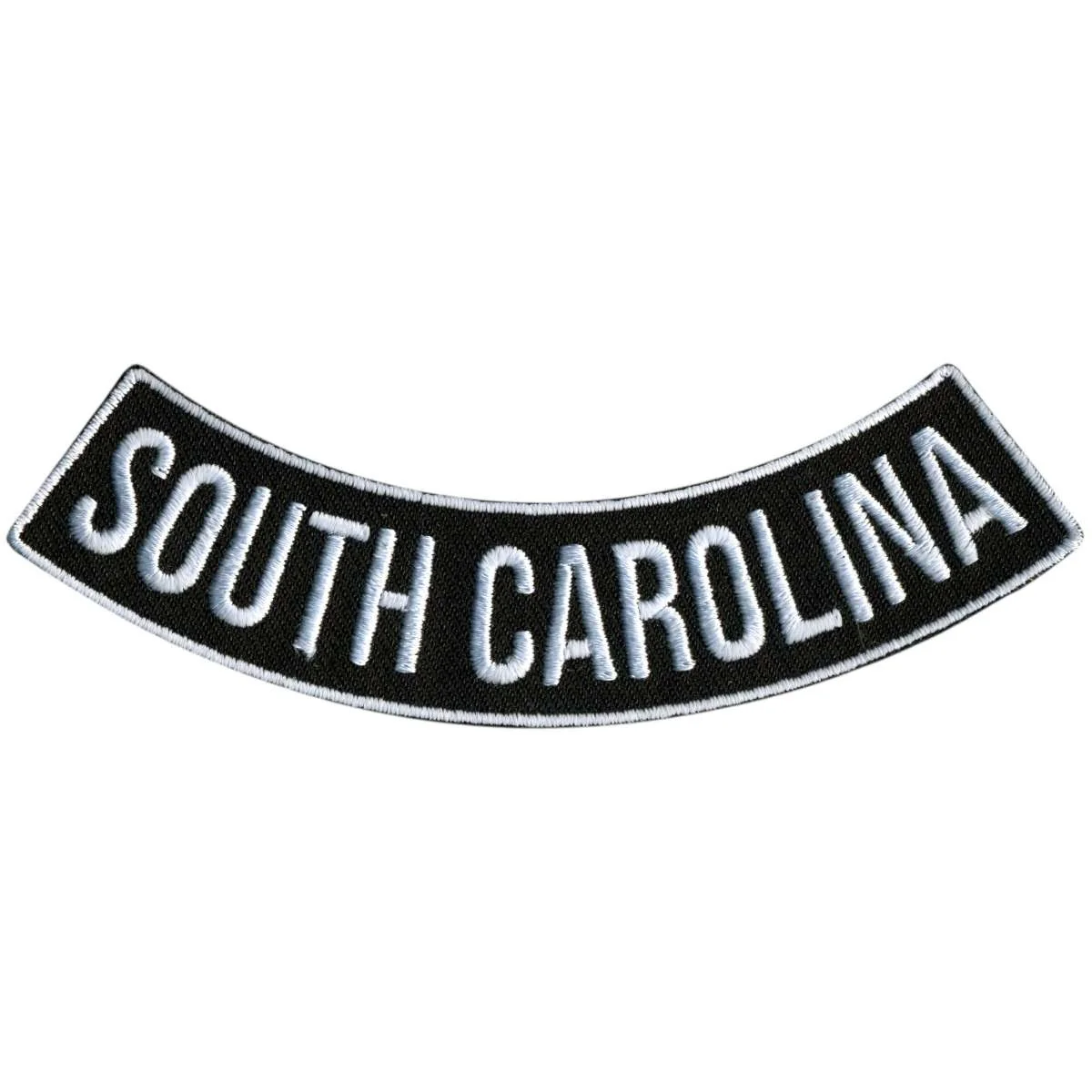 Reusable Hot Leathers South Carolina 4 X 1 Bottom Rocker Patch PPM5080 Classic