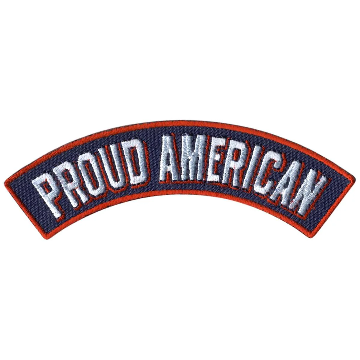 Official Hot Leathers Proud American 4 X 1 Top Rocker Patch PPM4180 Green