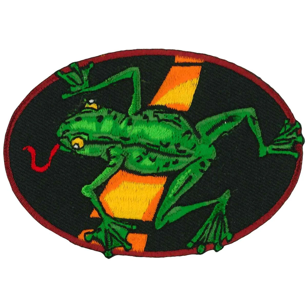 Minimalist Hot Leathers Frog Patch PPQ2060 Practical