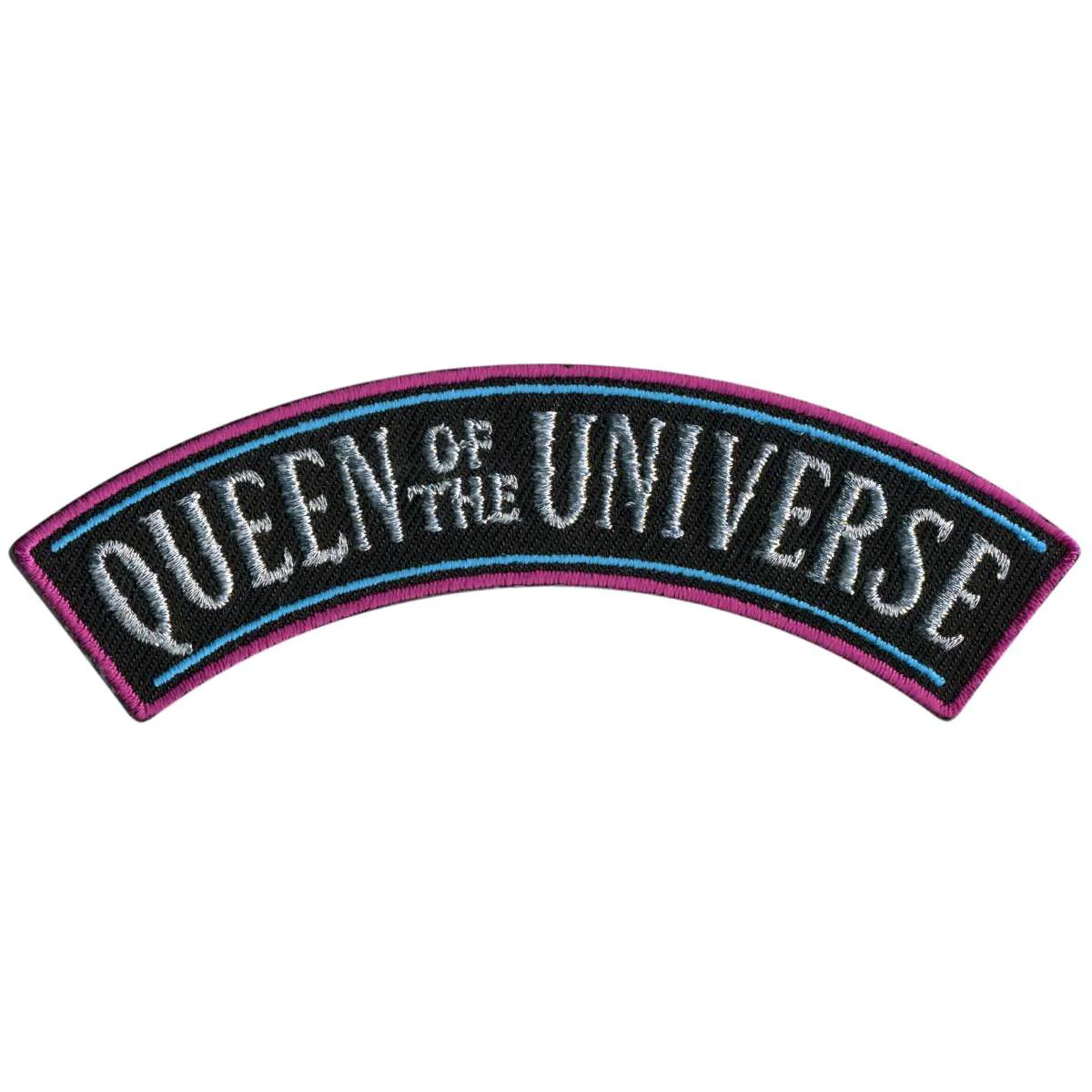 Quality Hot Leathers Queen Of The Universe 4 X 1 Top Rocker Patch PPM4202 Easy-to-Use