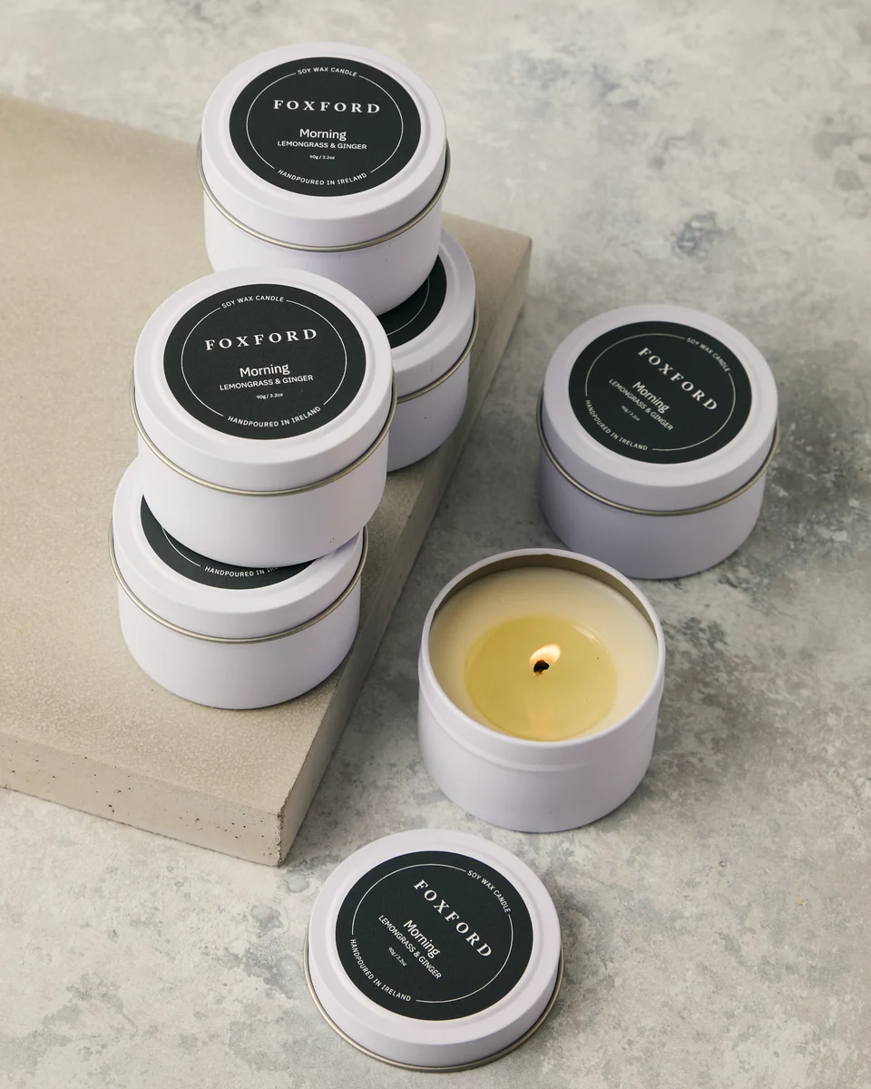 Breathable Foxford Morning Travel Candle 90g High-Performance