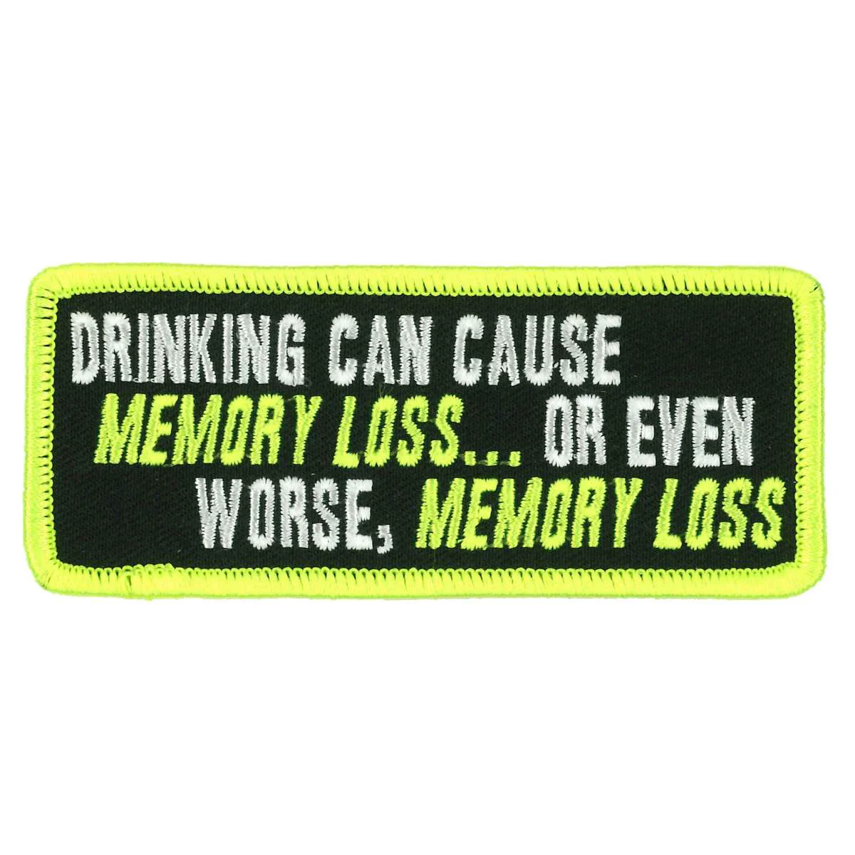World-Class Hot Leathers 4 Drinking Memory Loss Patch PPW1045 Selected