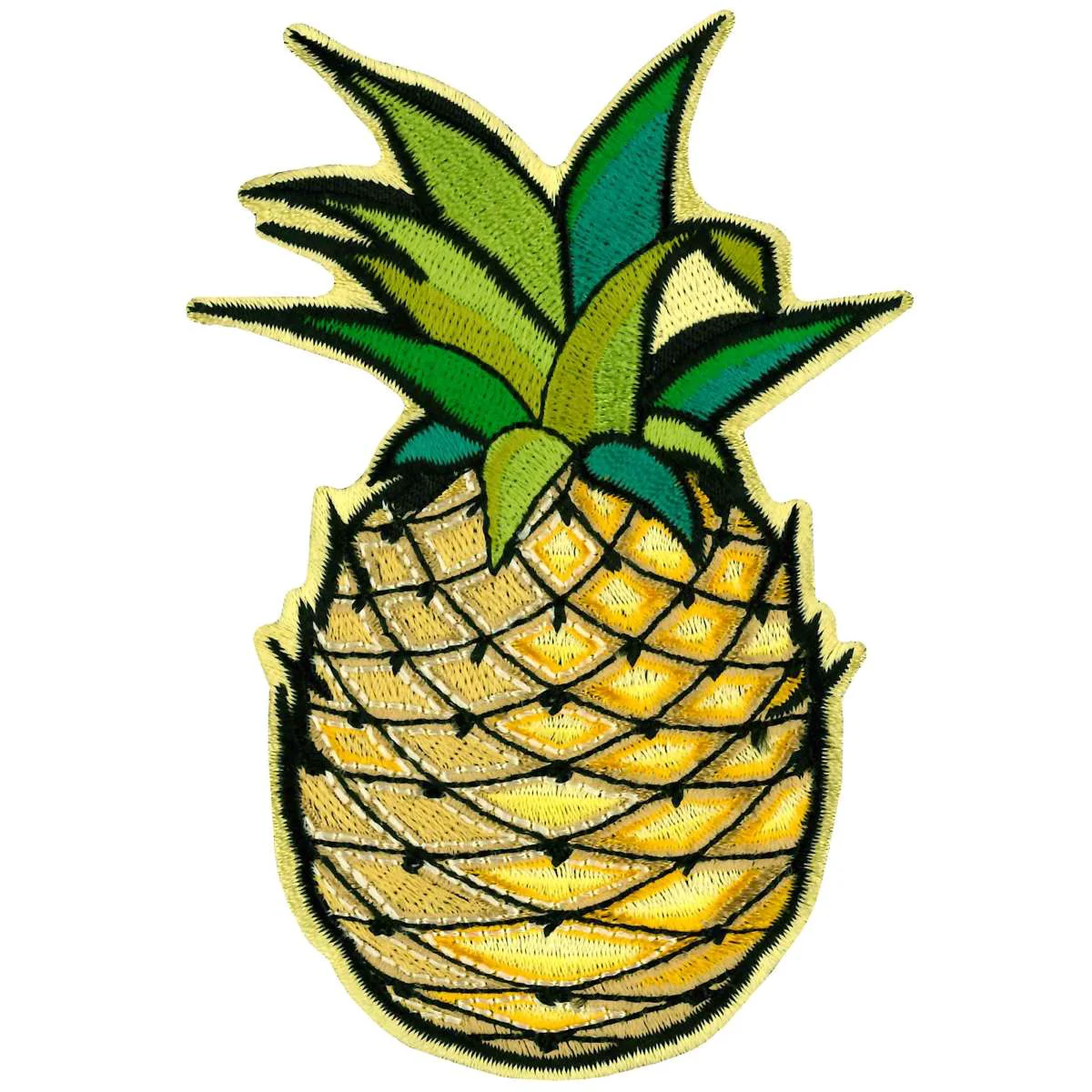 Fine Crafted Hot Leathers Pineapple Patch 4.5 PPQ2093 Reusable