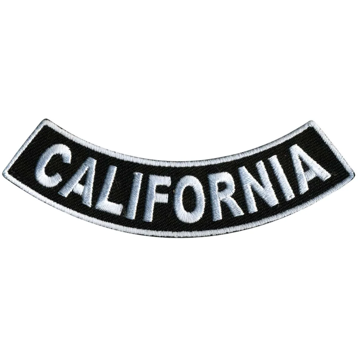 World-Class Hot Leathers California 4 X 1 Bottom Rocker Patch PPM5010 User-Friendly