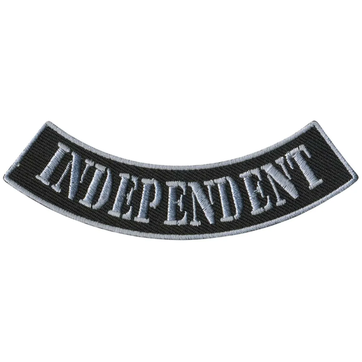 Classic Hot Leathers Independent 4 X 1 Bottom Rocker Patch PPM5170 Environmentally Friendly