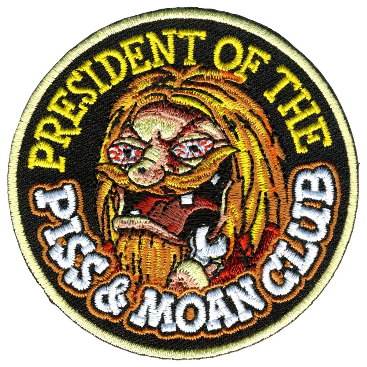 Convenient Hot Leathers 3 Piss Moan Club Patch PPQ1280 Detailed