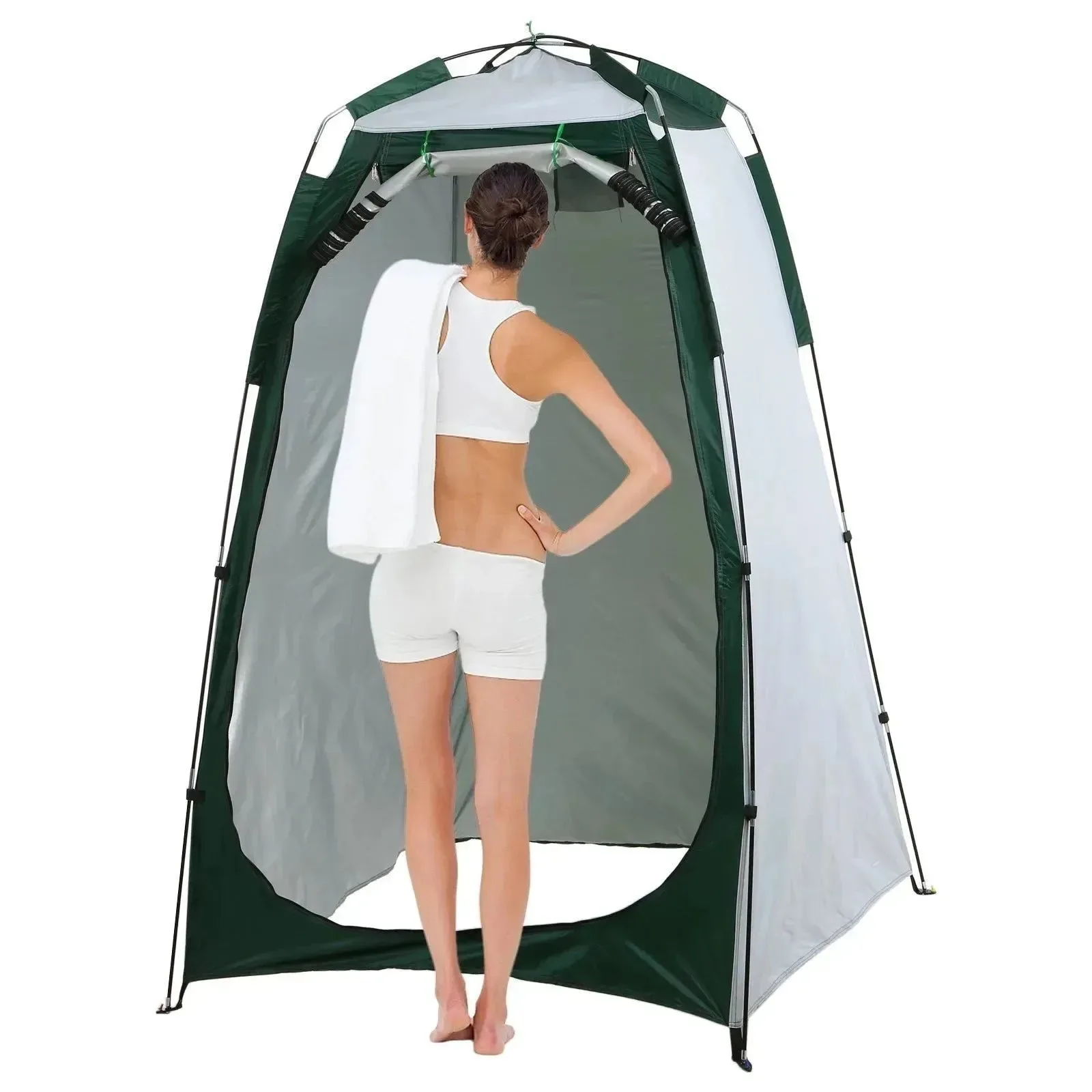 Consistent Portable Beach Shower Tent – Privacy Shelter for Camping Changing Outdoor Bathing Clean