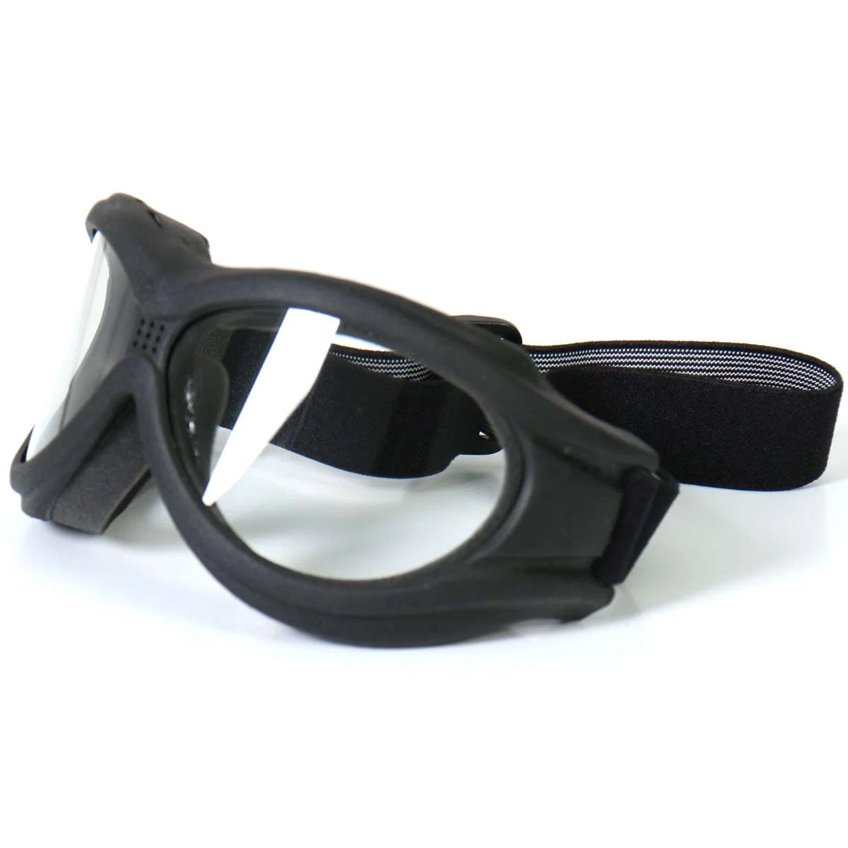 Traditional Hot Leathers Big Ben Riding Goggles with Clear Lenses SGG1002 Crafted