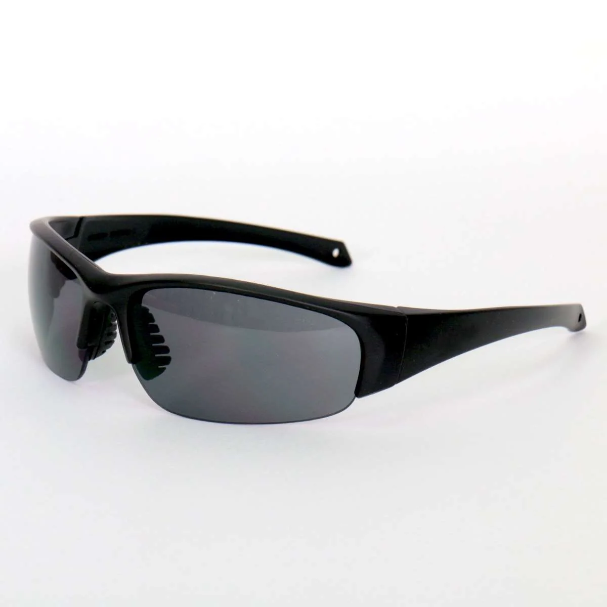 Professional Hot Leathers Eazy Eyes Safety Sunglasses with Smoke Mirror Lenses SGF1069 Long-Lasting