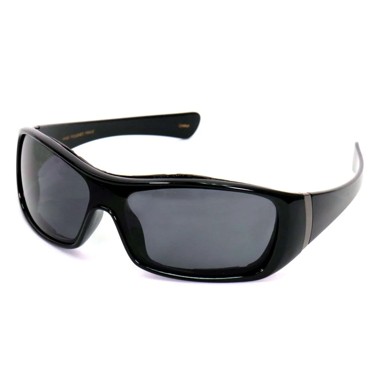 Lightweight Hot Leathers Jayhawk Foam Padded Sunglasses with Smoke Lenses SGF1064 Outstanding