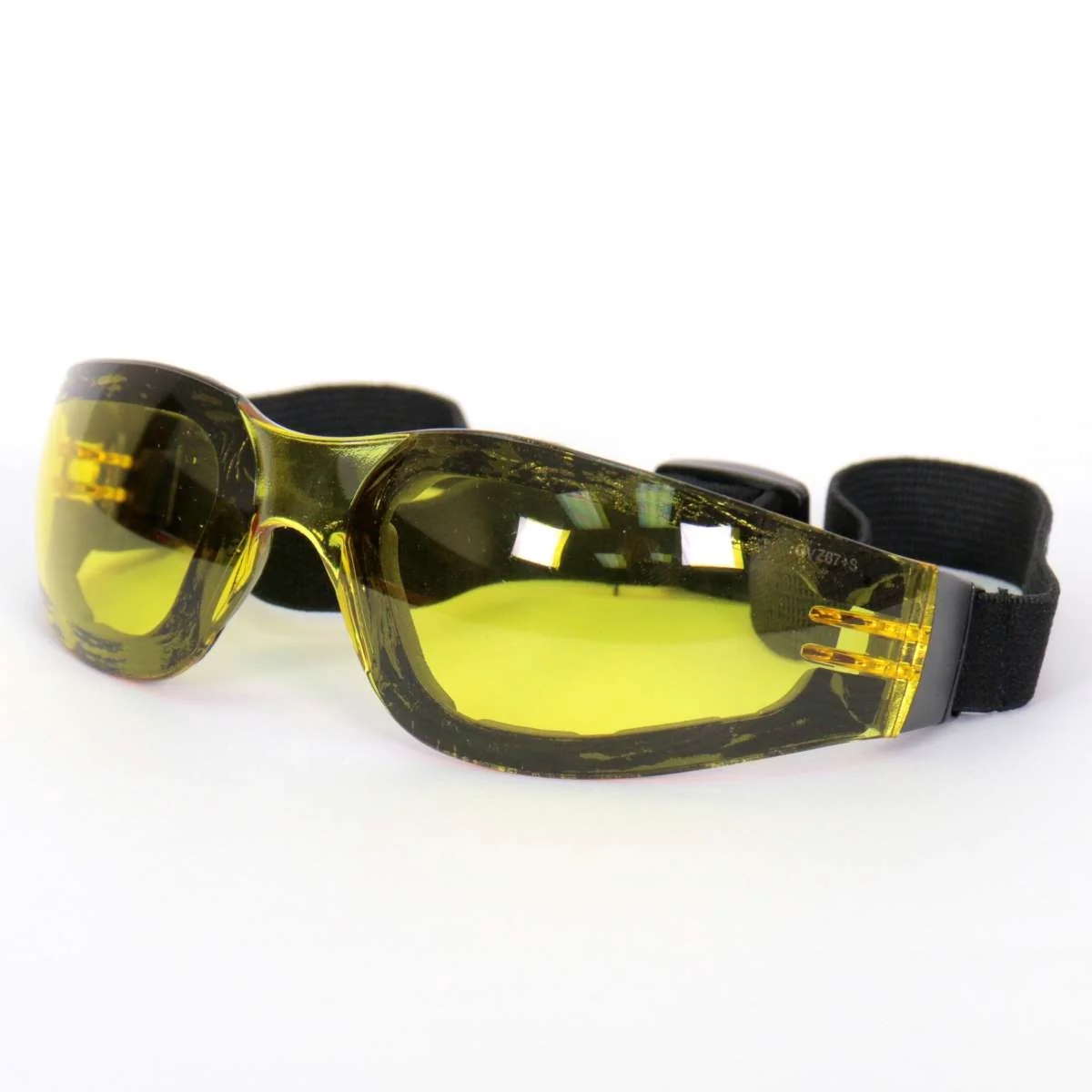 Official Hot Leathers Safety Sunglasses Goggles with Yellow Lenses SGG1014 Exceptional
