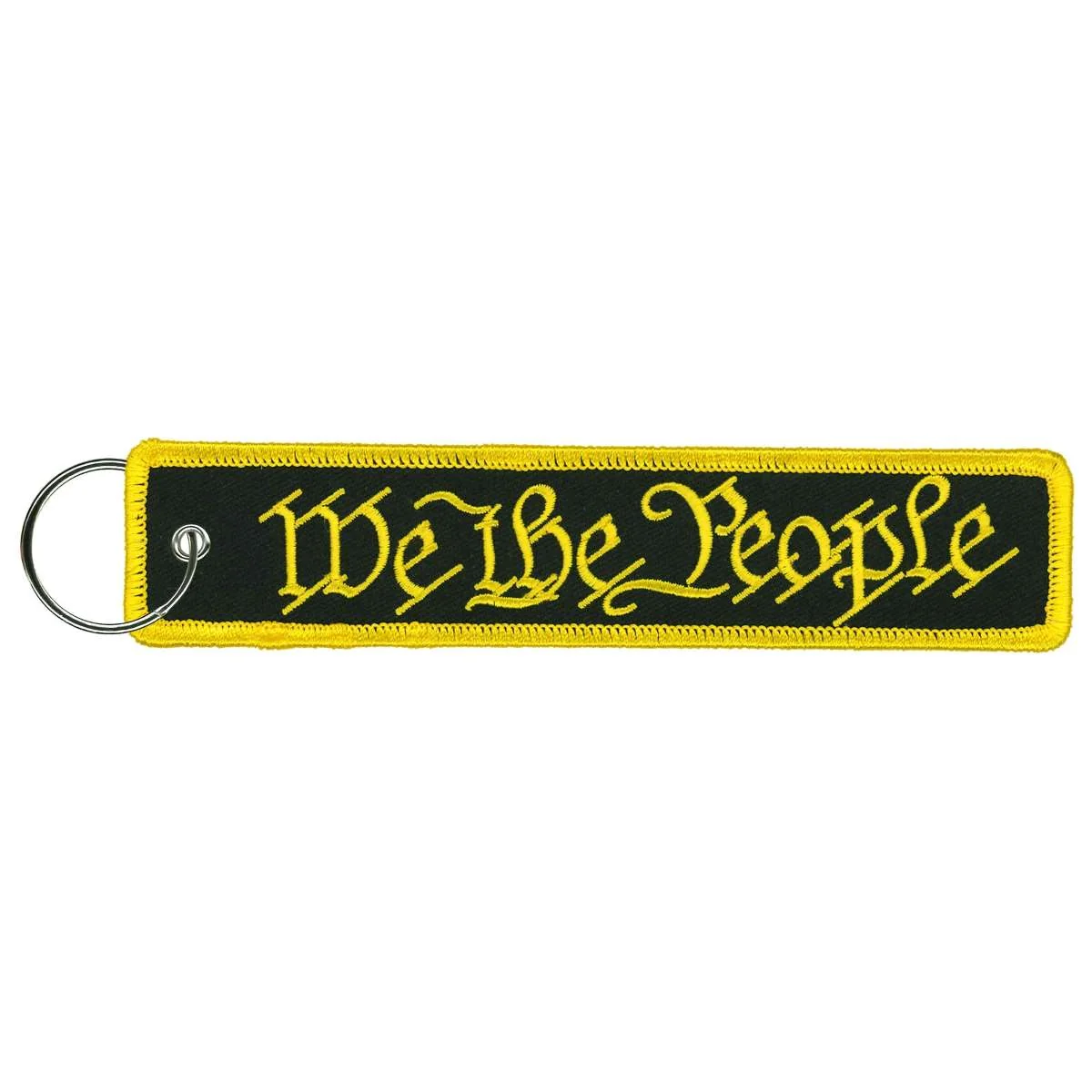 Easy-to-Use Hot Leathers We The People Key Chain Fob KCH5014 High-Grade