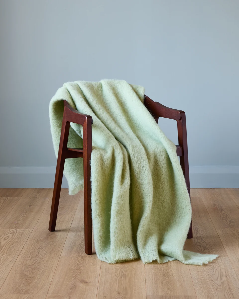 Efficient Foxford Lagan Mohair Throw Exceptional