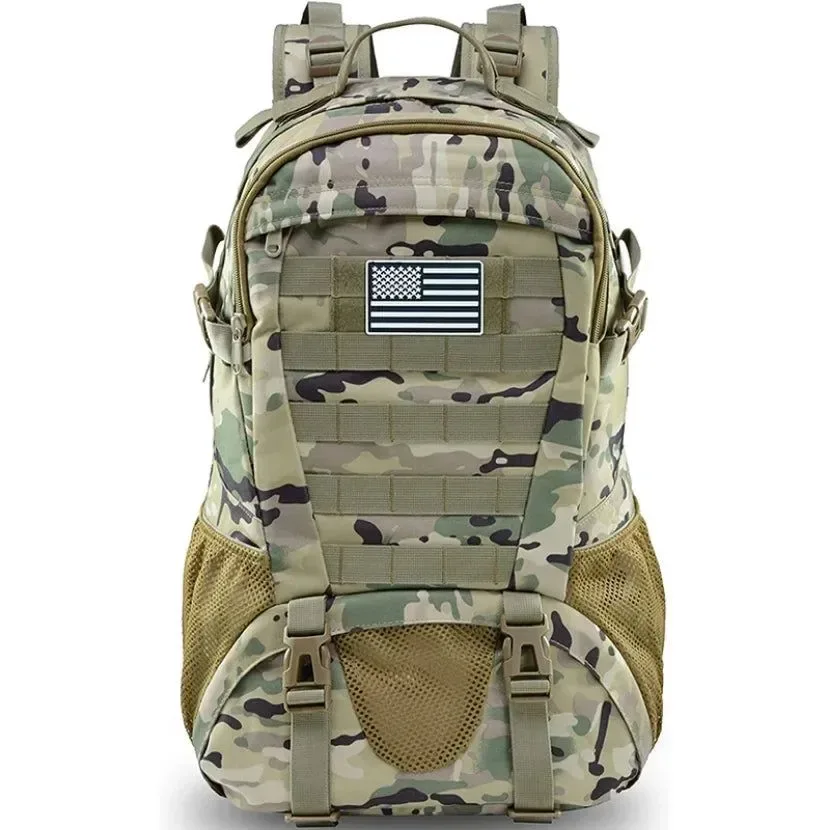 Classic 35L Outdoor Riding Hiking Backpack – Oxford Unisex Rucksack for Travel Camping Climbing Prestigious