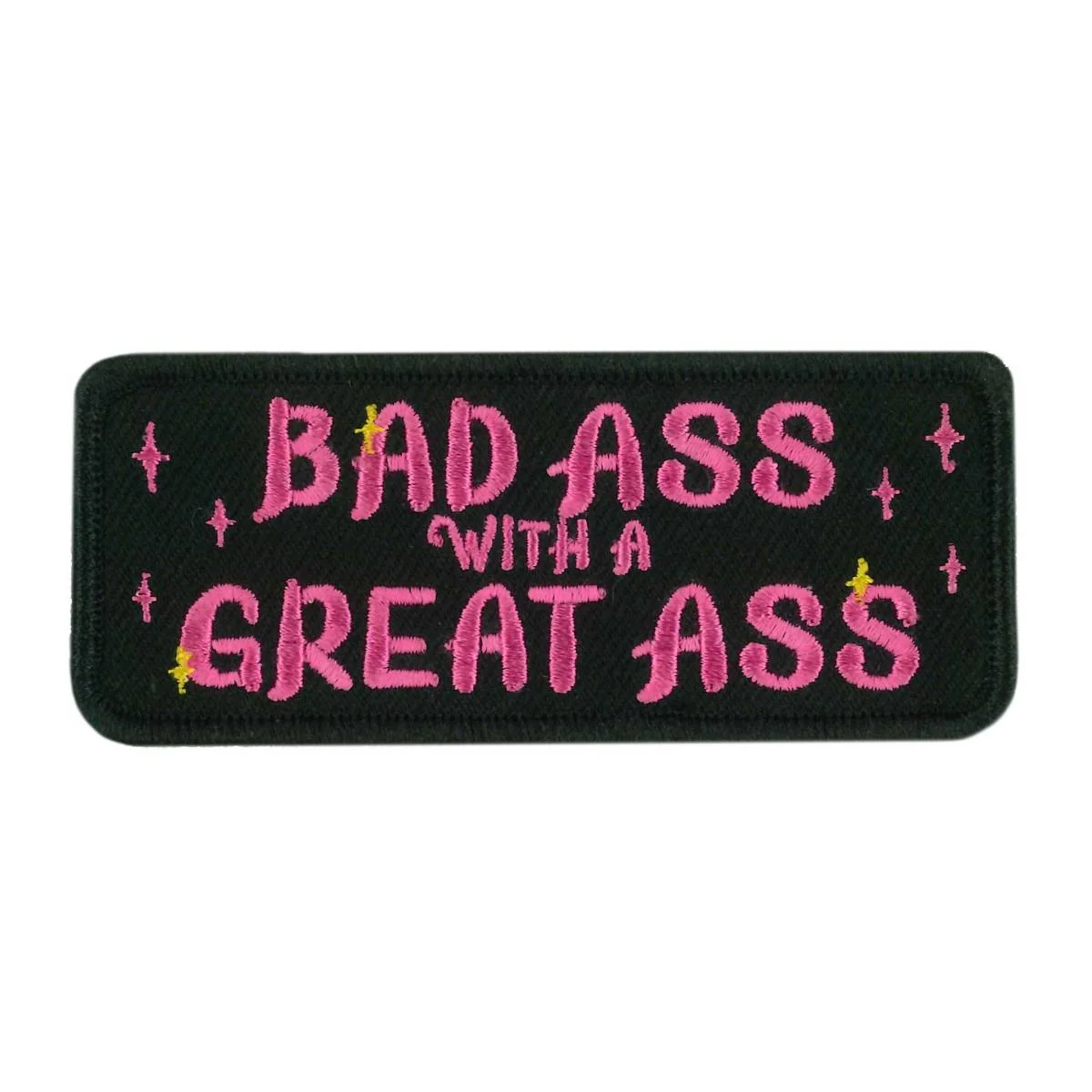 Casual Hot Leathers PPW1084 Bad Ass with a Great Ass 4 x 2 Patch Flexible