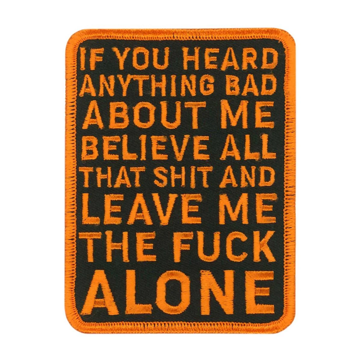 Excellent Hot Leathers PPW1155 All About Me Embroidered 3 x 4 Patch Casual