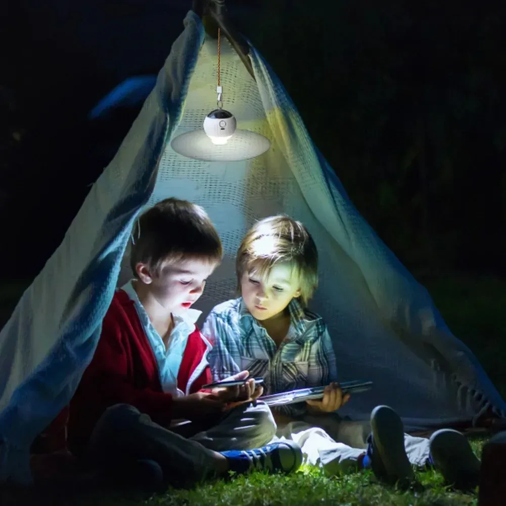 Environmentally Friendly 3-in-1 Camping Fan with Remote Carabiner and Tent Projection Light Fine Crafted