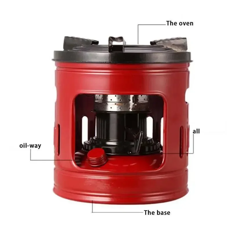 Proven 1.5L Portable Kerosene Camping Stove with Ignition Device Sustainable